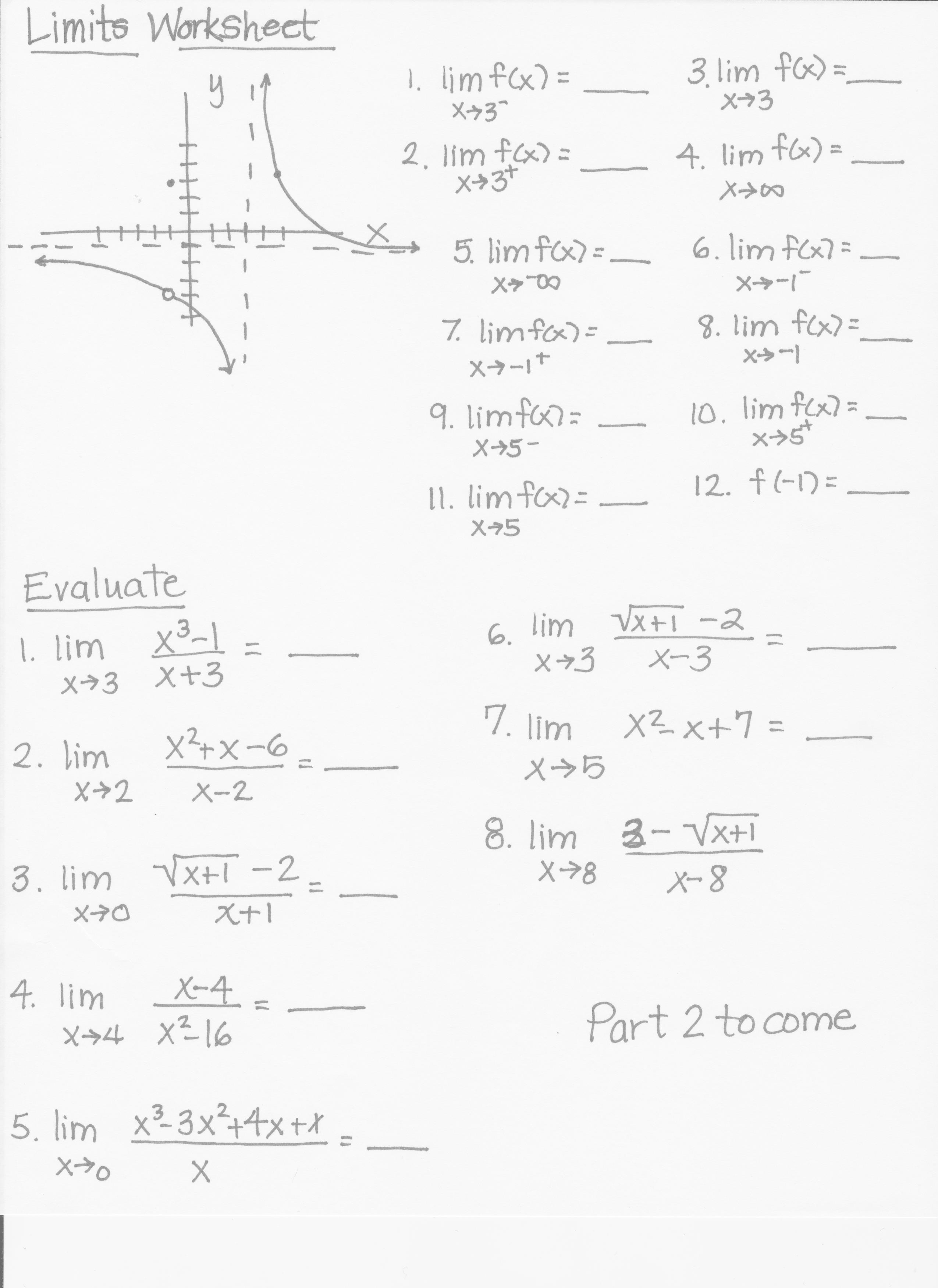 precalculus review worksheet for mac 2311 solution